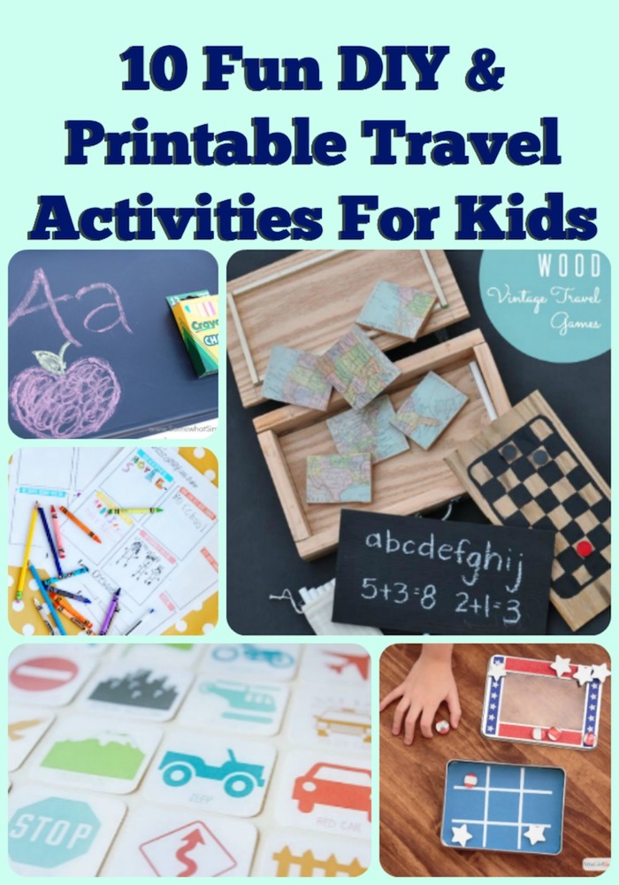 Fun travel games and activities for kids!