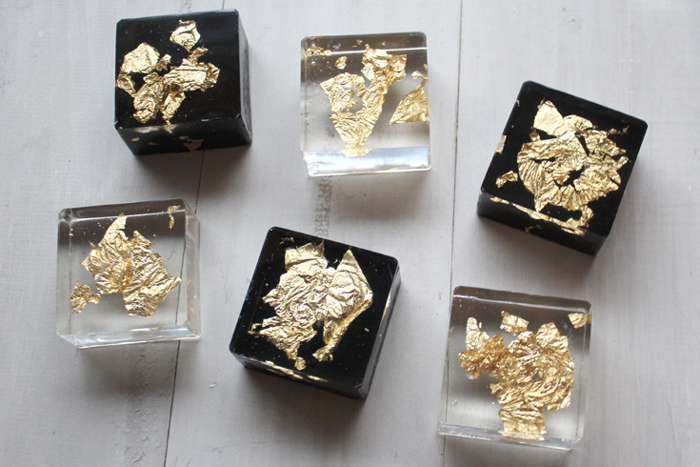 Gold Leaf / Gilding Foil for Jesmonite AC100 and Resin Casting 
