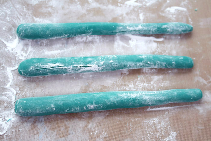 How to make faux jade resin stick barrettes