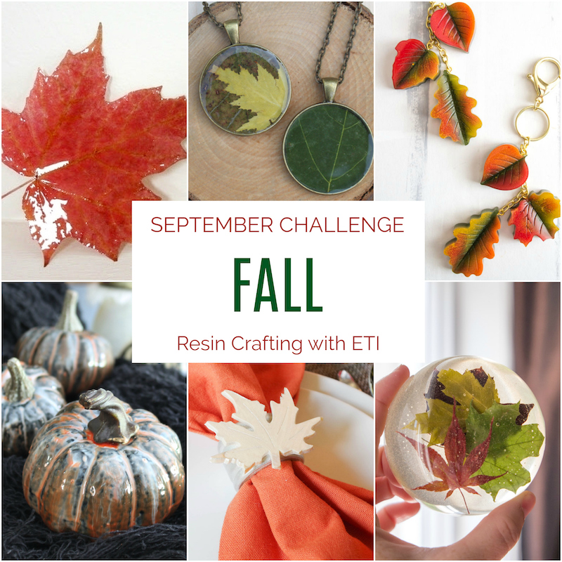 September resin crafting challenge