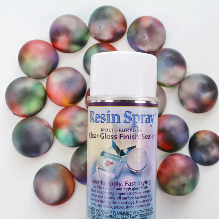 Resin Spray multi-purpose Clear Gloss Finish/Sealer is the hero!