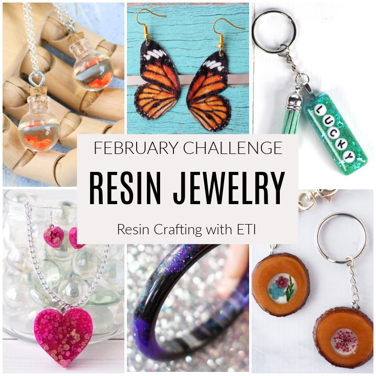 Resin Jewelry Resin Crafting Challenge