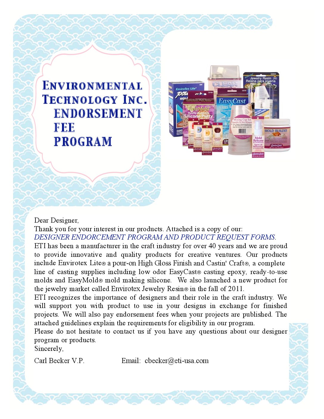 ETI Endorsement Program