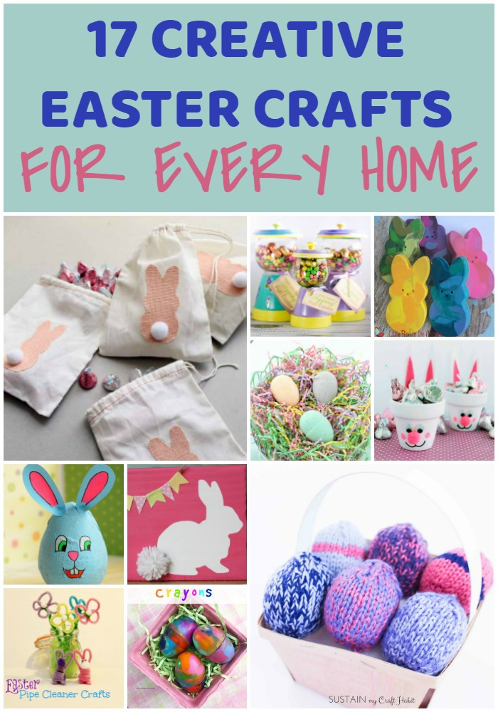 These fun Easter crafts are perfect for the whole family to enjoy! via @resincraftsblog