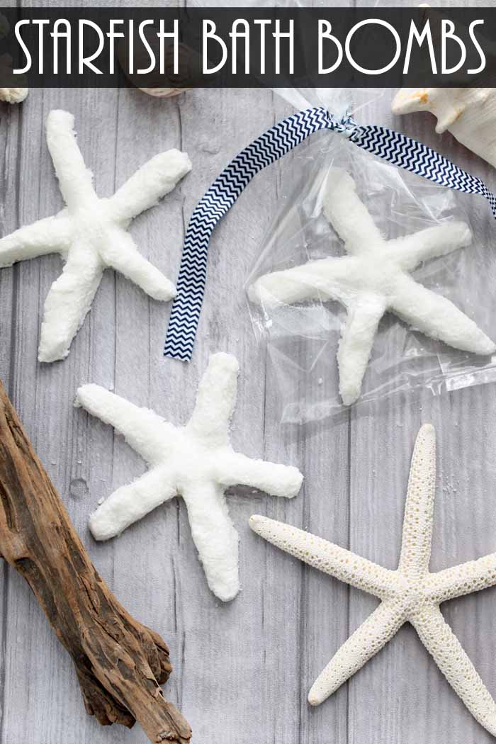 Learn all about making bath bombs in any shape that you can imagine! Here we show you how to make a mold in a starfish shape.  via @resincraftsblog