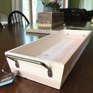 Wood and Resin Tray - bare wood tray700