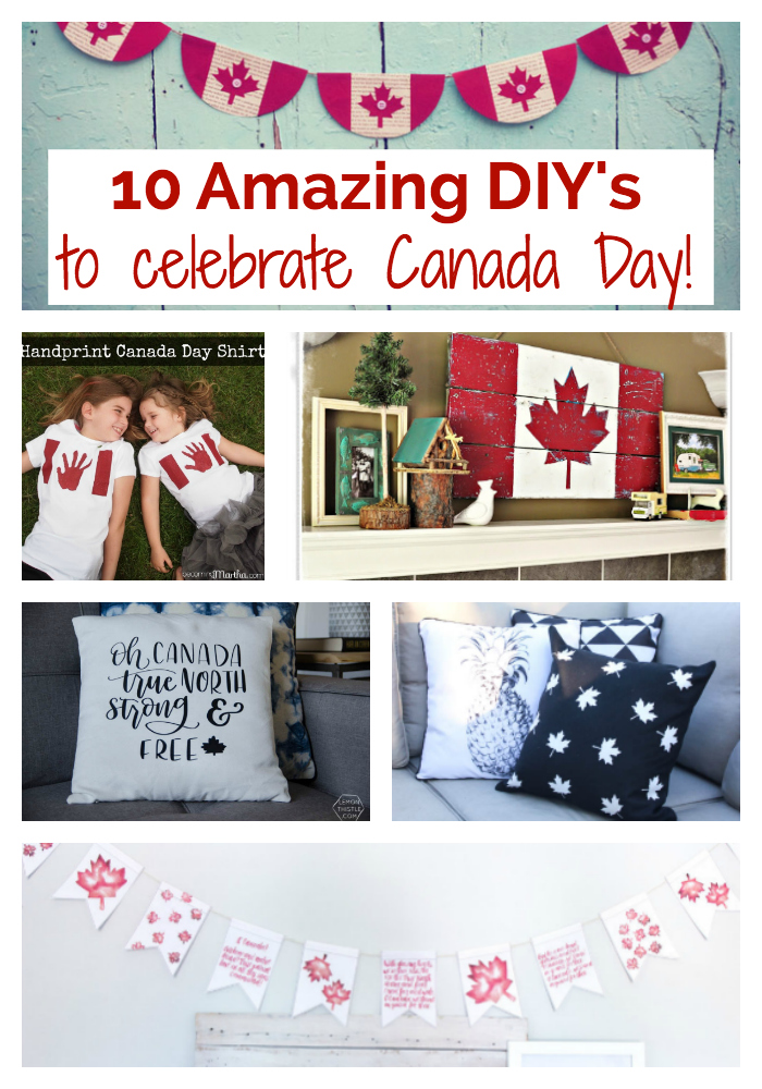 10 Amazing DIYs to celebrate Canada Day via @resincraftsblog