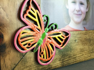 Shiny Wood Cutouts - Butterfly Frame2