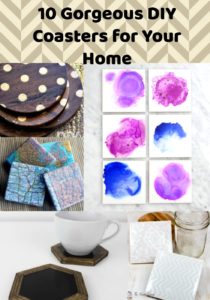 Beautiful DIY coasters