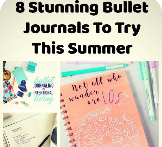 8 Bullet Journal Ideas To Try This Summer