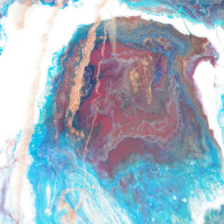 Poured Resin Wall Art-120
