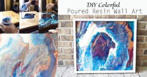 Poured Resin Wall Art twitter image