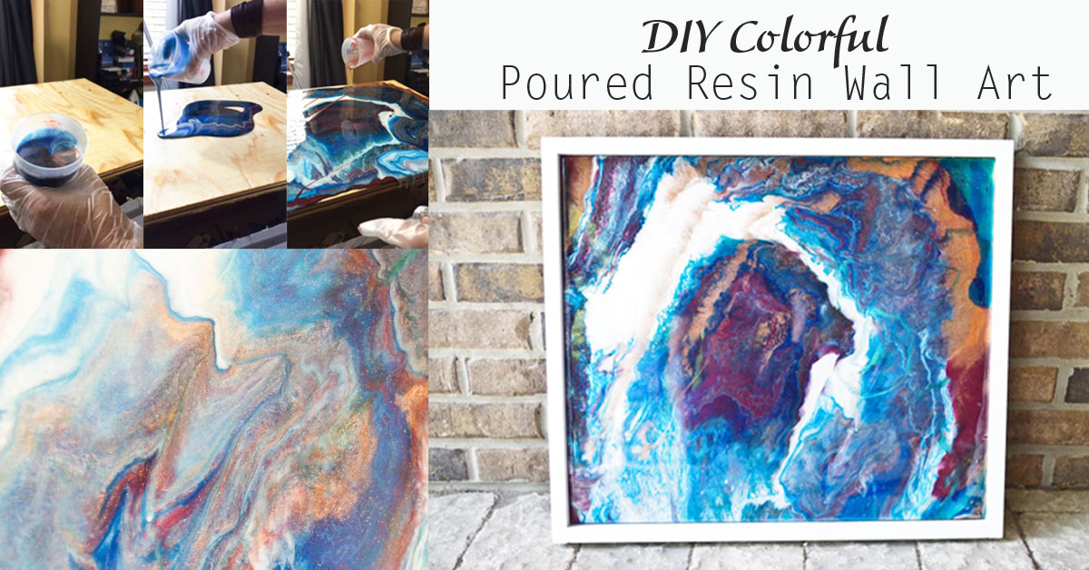 Resin Painting / Resin Paint / Wall Paint / Resin Pouring / Resin Wall  Decor 