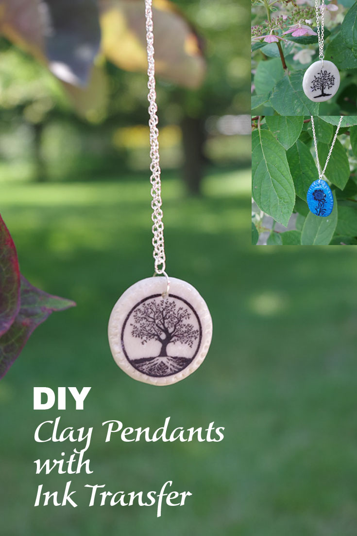 Check out how to make these awesome jewelry clay pendants with ink transfer. It's quite simple, totally customizable and has awesome results! via @resincraftsblog