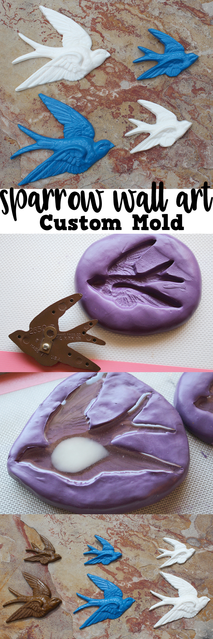 Make a custom silicone mold for chocolates or casting resin!  Duplicate vintage family heirlooms with ease! via @resincraftsblog