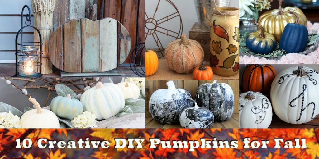 10 Creative DIY Pumpkins To Create This Fall - Resin Crafts Blog