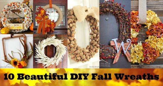 10 Beautiful DIY Fall Wreaths For Your Home