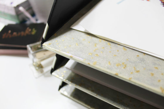 Resin Coated Wallpapered Paper Trays