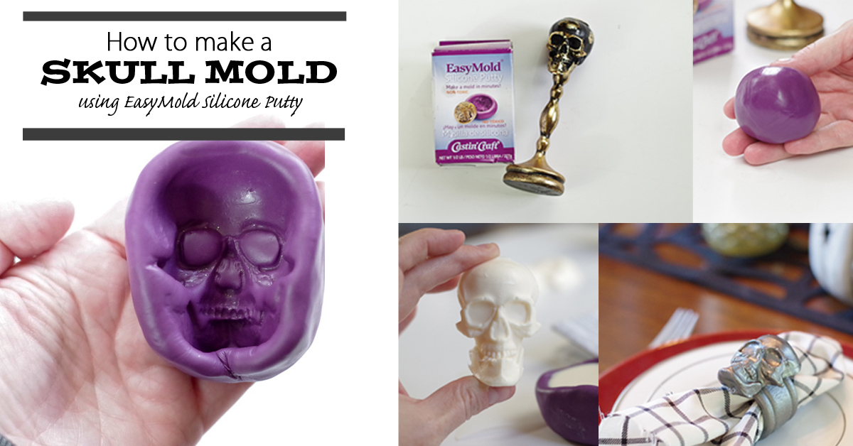 Easy simple mold making with silicone putty - Malaysia Clay Art