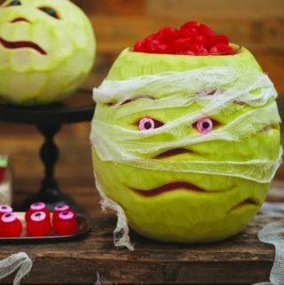 Halloween-Watermelon-Mummy