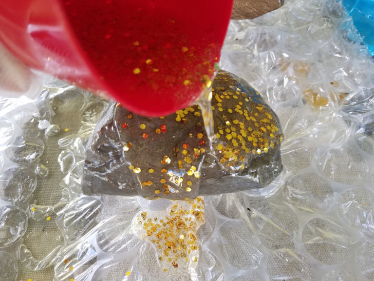 Protecting and Decorating Rocks to use as Decor Around Your Home