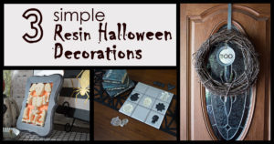 resin halloween decorations - social media image