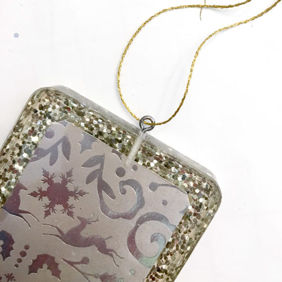 Resin Photo Christmas Ornaments with EasyCast Resin Crafts Blog