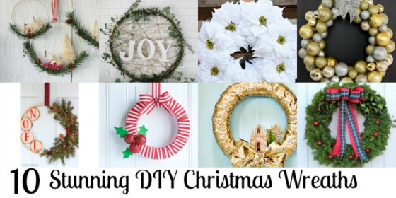 10 Stunning DIY Christmas Wreaths