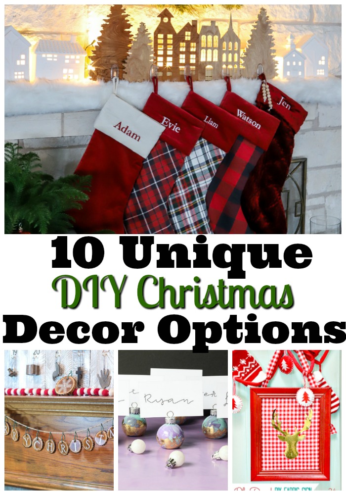 Beautiful and unique DIY Christmas Decor Ideas #DIYChristmasDecorations #DIYDecor  #Christmasdecor via @resincraftsblog