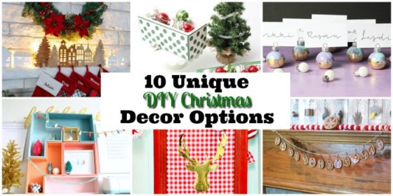 10 Unique DIY Christmas Decor Options