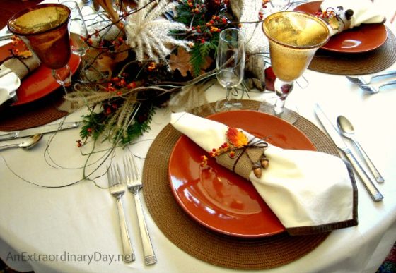 10 Beautiful Thanksgiving Tablescapes - Resin Crafts Blog