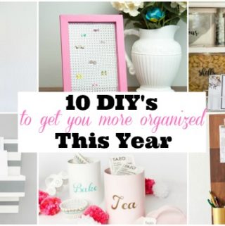 10 DIYs to Help You Get Organized for the New Year