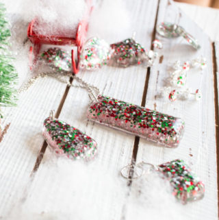 Resin-Glitter-Earrings-Christmas-Sustain-My-Craft-Habit-7447