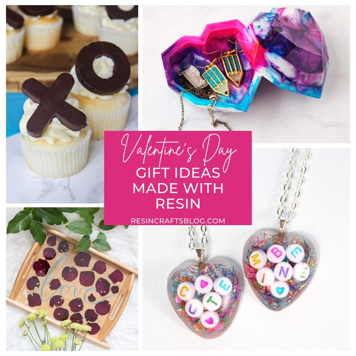 Valentine's Day gifts to make with resin