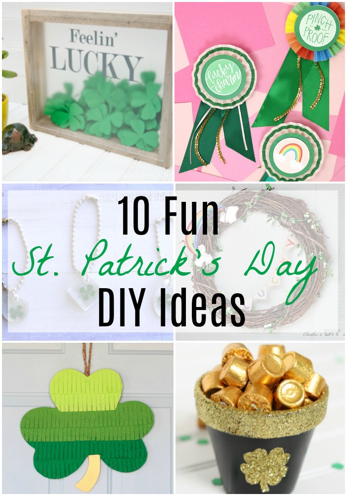 10 Fun St. Patrick’s Day DIY Ideas via @resincraftsblog