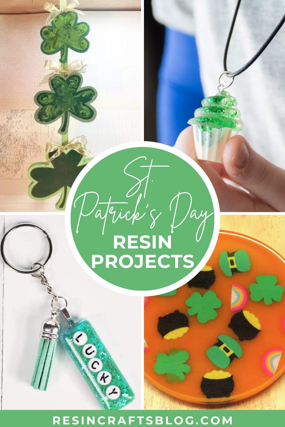 resin projects for st patricks day via @resincraftsblog