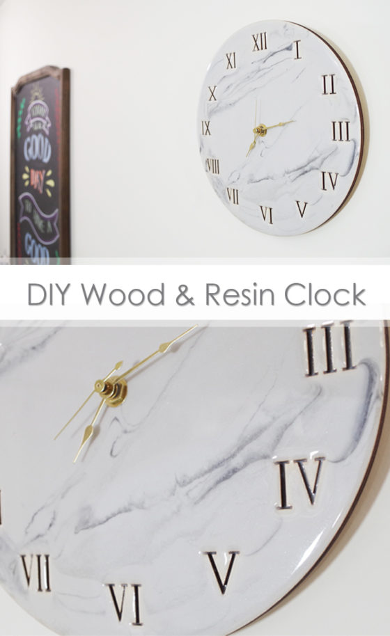 DIY Wood and Resin Clock Resin Crafts Blog