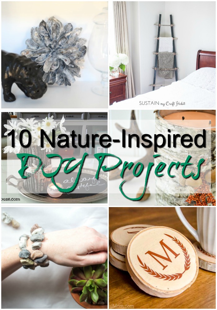 10 Nature Inspired DIY Projects via @resincraftsblog