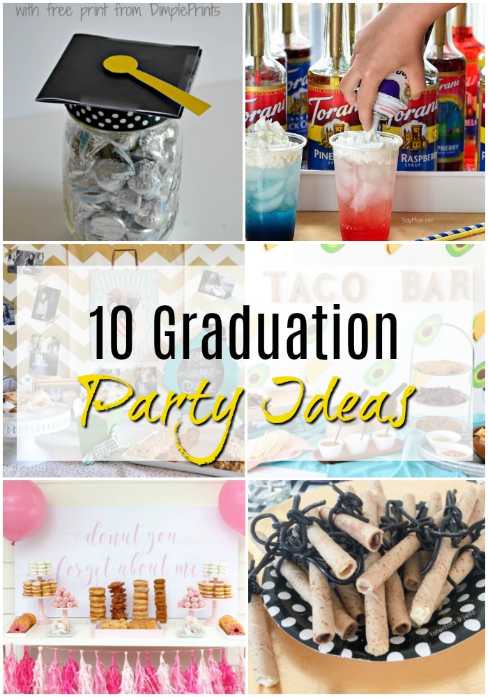 Graduation party ideas via @resincraftsblog