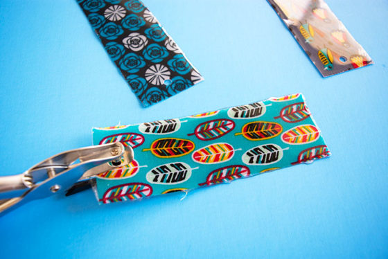 Make Durable and Fun Resin Coated Fabric Bookmarks