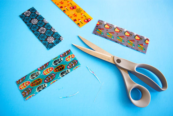 Make Durable and Fun Resin Coated Fabric Bookmarks