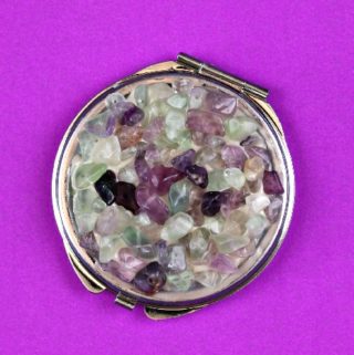 Chip Stone Mirror Compact