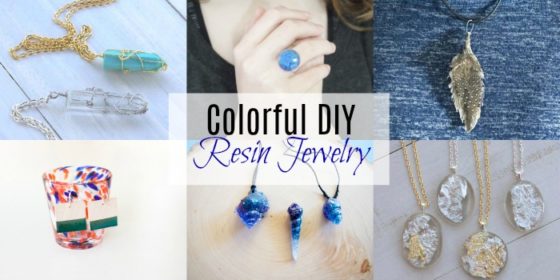 Colorful DIY Resin Jewelry