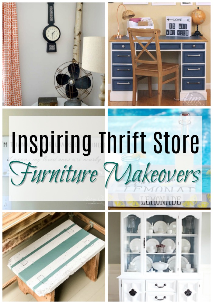 Inspiring Thrift Store Makeovers via @resincraftsblog
