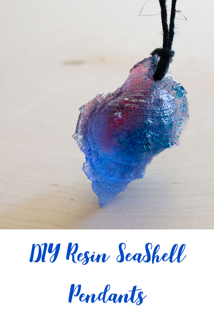 Use EasyMold Silicone Putty to make fun Seashell molds. Then use your custom molds to make cute seashell pendants with EasyCast Clear Casting Epoxy. #resincraftsblog #resincrafts #seashells #diyjewelry via @resincraftsblog