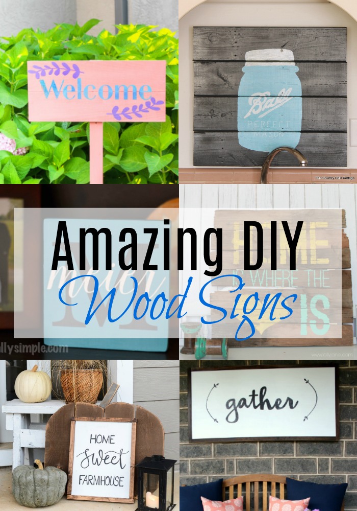 Amazing DIY Wood Signs via @resincraftsblog