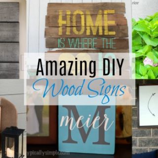 Amazing DIY Wood Signs