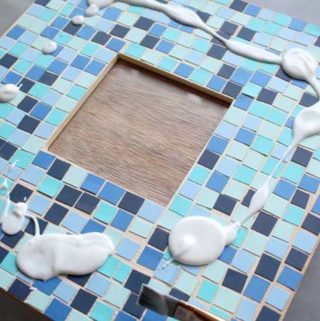 mosiac resin tiled frame diy resincrafts blog (4)