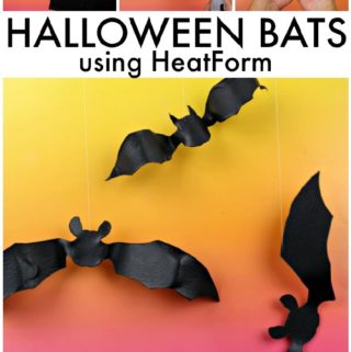 Halloween Bats Using HeatForm