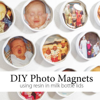 DIY Photo Magnets using EasyCast Resin